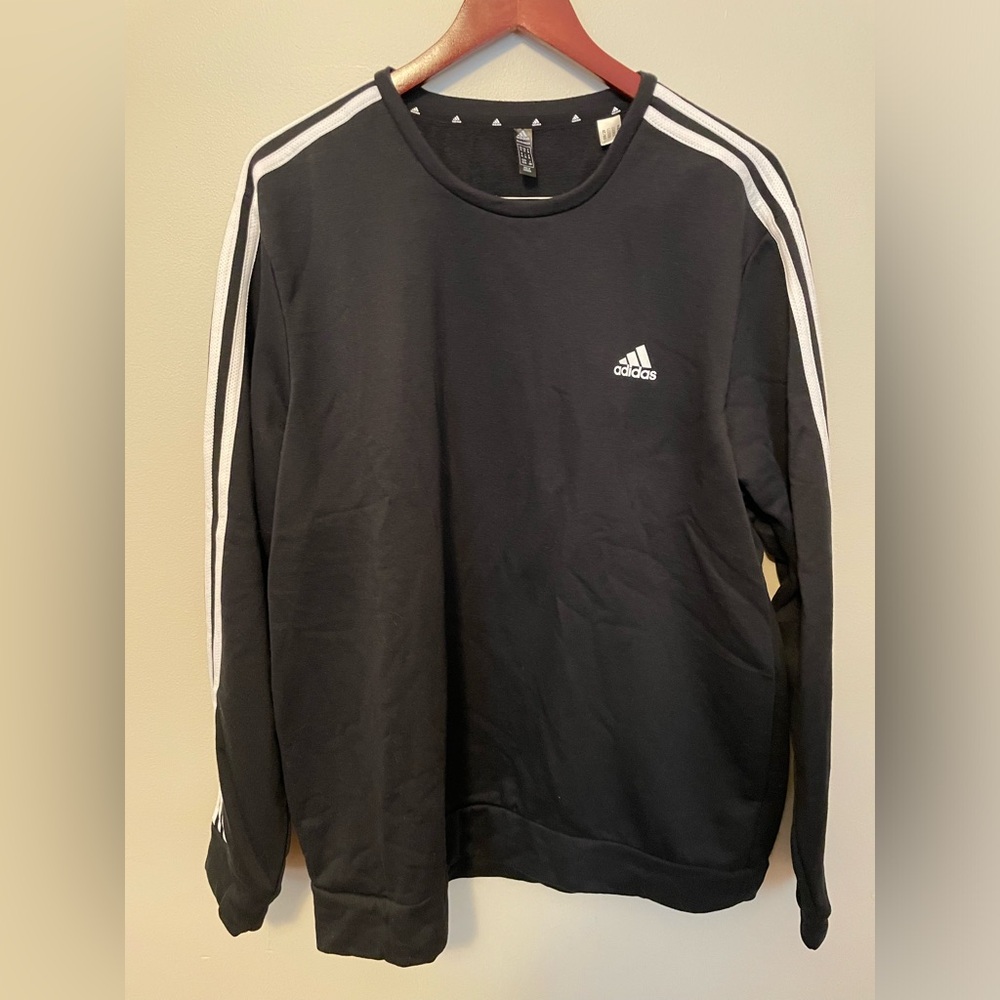 Adidas Originals 3-Stripe Sweatshirt XL Gently Used